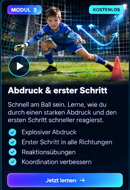 Erster Schritt & Abdruck